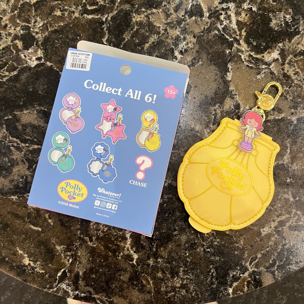 Yellow Keychain Bag
